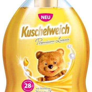 Kuschelweich PREMIUM LUXURY öblítő 28 mosás, 750 ml, arany kép