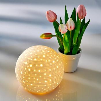 LED-es kerámia díszgömb kép