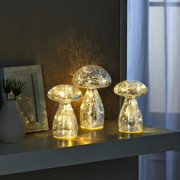LED-es üveggomba 16,5 cm kép