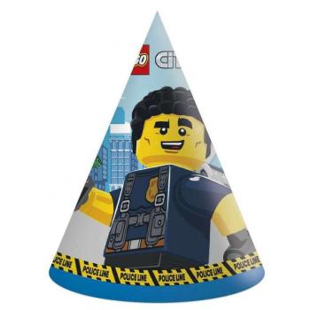 Lego City Parti kalap, csákó 6 db-os kép