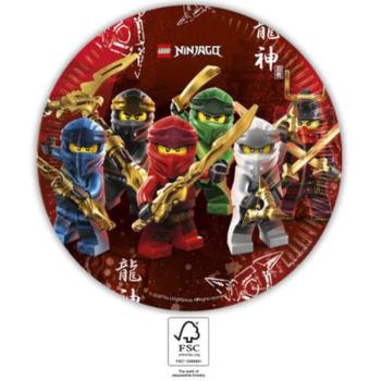 Lego Ninjago papírtányér 8 db-os 23 cm FSC kép