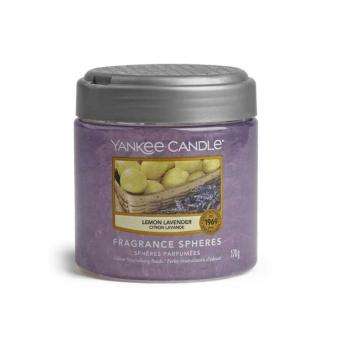 Lemon lavander, Yankee Candle gyöngyzselé, 170 g (citrom, levendula) kép