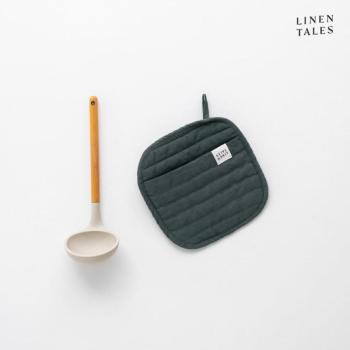 Len edényfogó Forest Green – Linen Tales kép