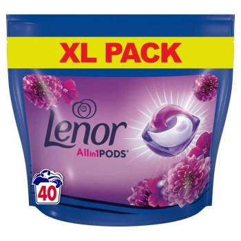 Lenor Allin1 Pods Amethyst &amp; Floral Bouquet Mosókapszula 40 mosás kép