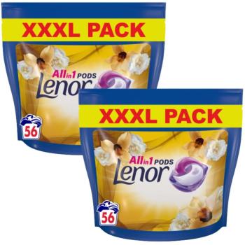 Lenor Allin1 Pods Gold Orchid Mosókapszula 2x56 mosás kép