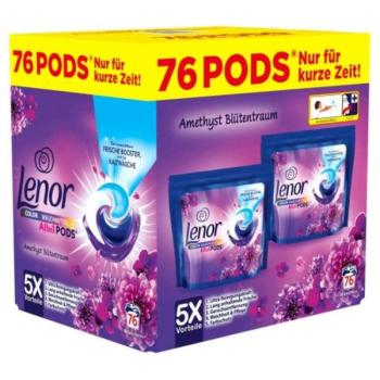 Lenor AMETHYST All in1 PODS  Mosókapszula 76 mosáshoz DE kép