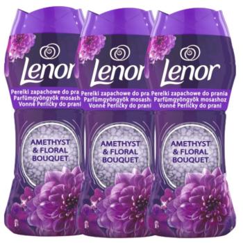 Lenor Amethyst &amp; Floral Bouquet Parfümgyöngyök 3x210g - 45 mosás kép