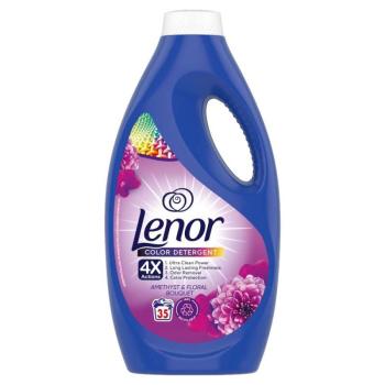 Lenor Color Amethyst &amp; Floral Bouquet folyékony Mosószer 1,75L -... kép