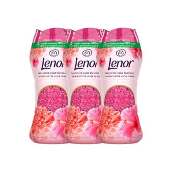 Lenor Peony &amp; Hibiscus Parfümgyöngyök 3x210g - 45 mosás kép