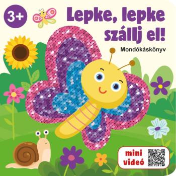 Lepke, lepke szállj el! - mondókáskönyv kép