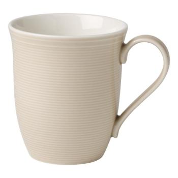 Like Color Loop fehér-bézs porcelán bögre, 0,35 l - Villeroy & Boch kép