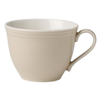 Like Color Loop fehér-bézs porcelán kávéscsésze, 250 ml - Villeroy & Boch kép