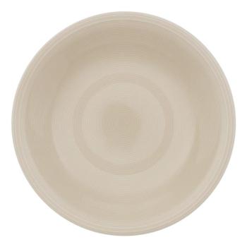 Like Color Loop fehér-bézs porcelán mélytányér, ø 23,5 cm - Villeroy & Boch kép