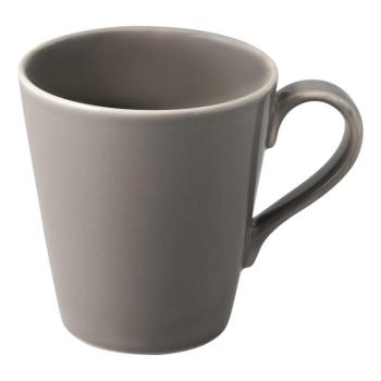 Like Organic szürke porcelán bögre, 350 ml - Villeroy & Boch kép