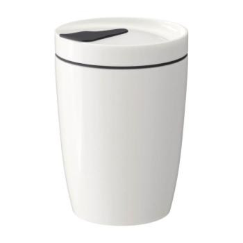 Like To Go fehér porcelán utazóbögre, 290 ml - Villeroy & Boch kép