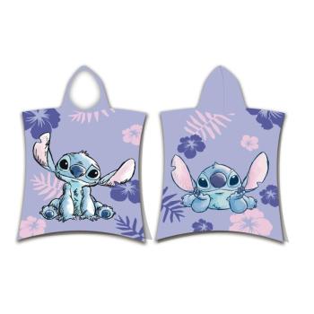 Lila frottír gyerek fürdőköpeny Lilo and Stitch – Jerry Fabrics kép