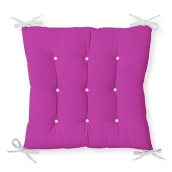 Lila pamut keverék székpárna, 40 x 40 cm - Minimalist Cushion Covers kép