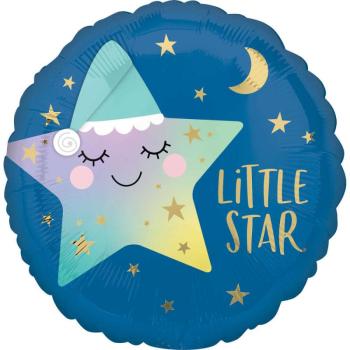 Little Star fólia lufi 43 cm kép