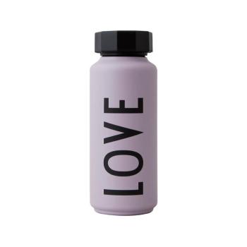 Love lila termosz, 500 ml - Design Letters kép