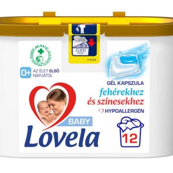 Lovela Baby Hipoallergén Mosókapszula 12 mosás kép