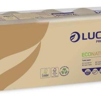 Lucart Eco Natural 10 toalettpapír kistekercses 19,8m (811822B) kép