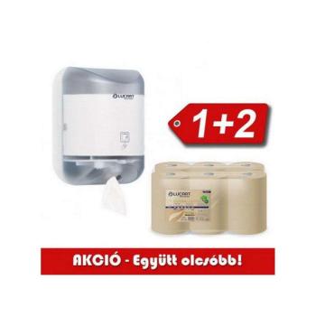 Lucart L-One toalettpapír adagoló 1db + 2 zsugor 812506 toalettpa... kép