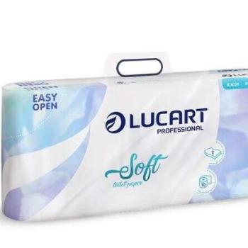 Lucart Soft toalettpapír kistekercses 10db fehér (811C09) kép