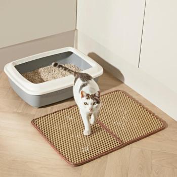 Macskaalom, alomtálcák, alomszőnyegek kép