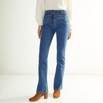 Magas derekú, bootcut farmer magasabb testalkatokhoz kép