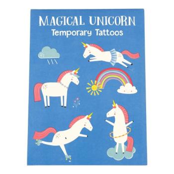 Magical Unicorn lemosható tetoválás szett, 2 lap - Rex London kép