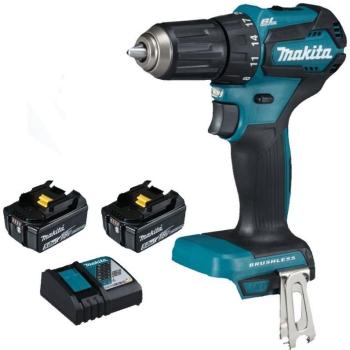 Makita DDF483RTJ 18 V 2× 5 Ah + Macpack kép