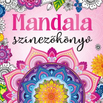 Mandala színezőkönyv kép