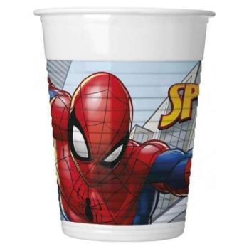 Marvel party pohár Pókember műanyag 8 db-os 200 ml kép