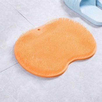 MassageBrush kefe lábmosáshoz és pihentető masszázshoz - Narancssárga kép