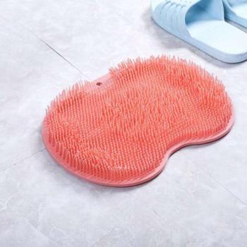 MassageBrush kefe lábmosáshoz és pihentető masszázshoz - Rózsaszín kép