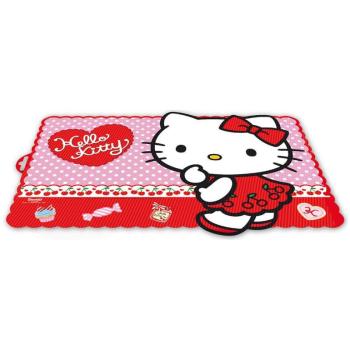 Mata trojrozmerná hello kitty 44x30cm kép