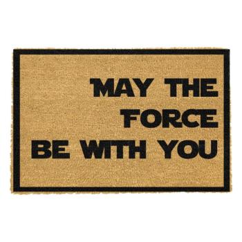 May The Force Be With You természetes kókuszrost lábtörlő, 40 x 60 cm - Artsy Doormats kép