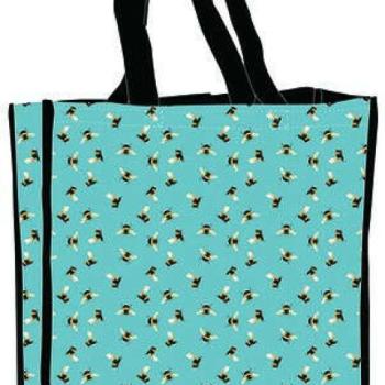 Méhek shopping bag 34 cm kép