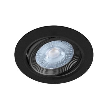 Mennyezeti beépíthető lámpa MONI LED C 5W 3000K BLACK 03709 kép