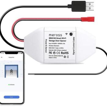 Meross Smart Wi-Fi Garage Door Opener kép