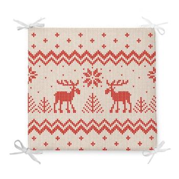 Merry Christmas karácsonyi pamutkeverék székpárna, 42 x 42 cm - Minimalist Cushion Covers kép