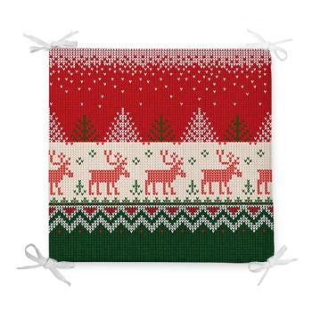 Merry Xmas karácsonyi pamutkeverék székpárna, 42 x 42 cm - Minimalist Cushion Covers kép