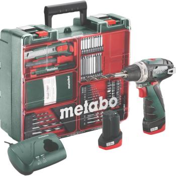 Metabo PowerMaxx BS Basic 12 V 2× 2 Ah - mobil műhely kép