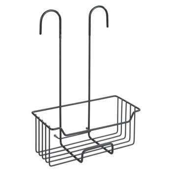 Milo fekete függő zuhanypolc - Wenko kép