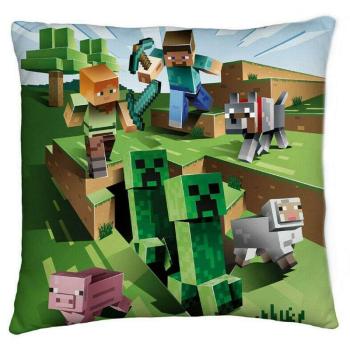 Minecraft &#039;farm&#039; díszpárna 40 x 40 cm kép