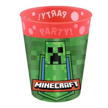 Minecraft műanyag pohár 250ml kép