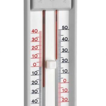 Minimum-maximum hőmérő szürke -40°+50°C 10.3014.14 kép