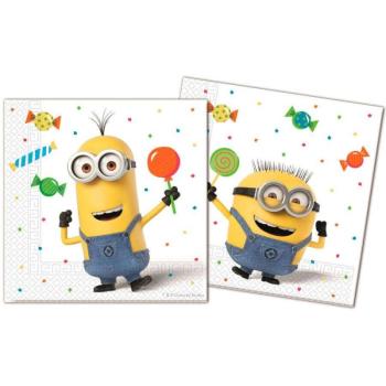 Minions, Minyonok Balloons Party szalvéta 20 db-os kép