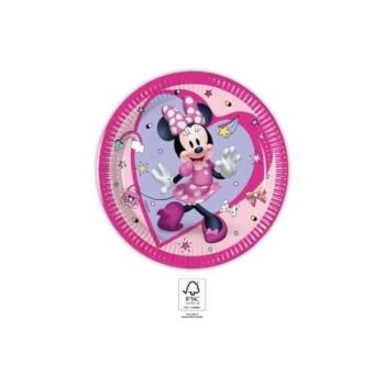 Minnie Egeres party tányér 20 cm - 8 darabos - FSC papír kép