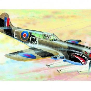 Model Curtiss P-40 K Kittyhawk MK.3 13,2 x 15,7 cm kép